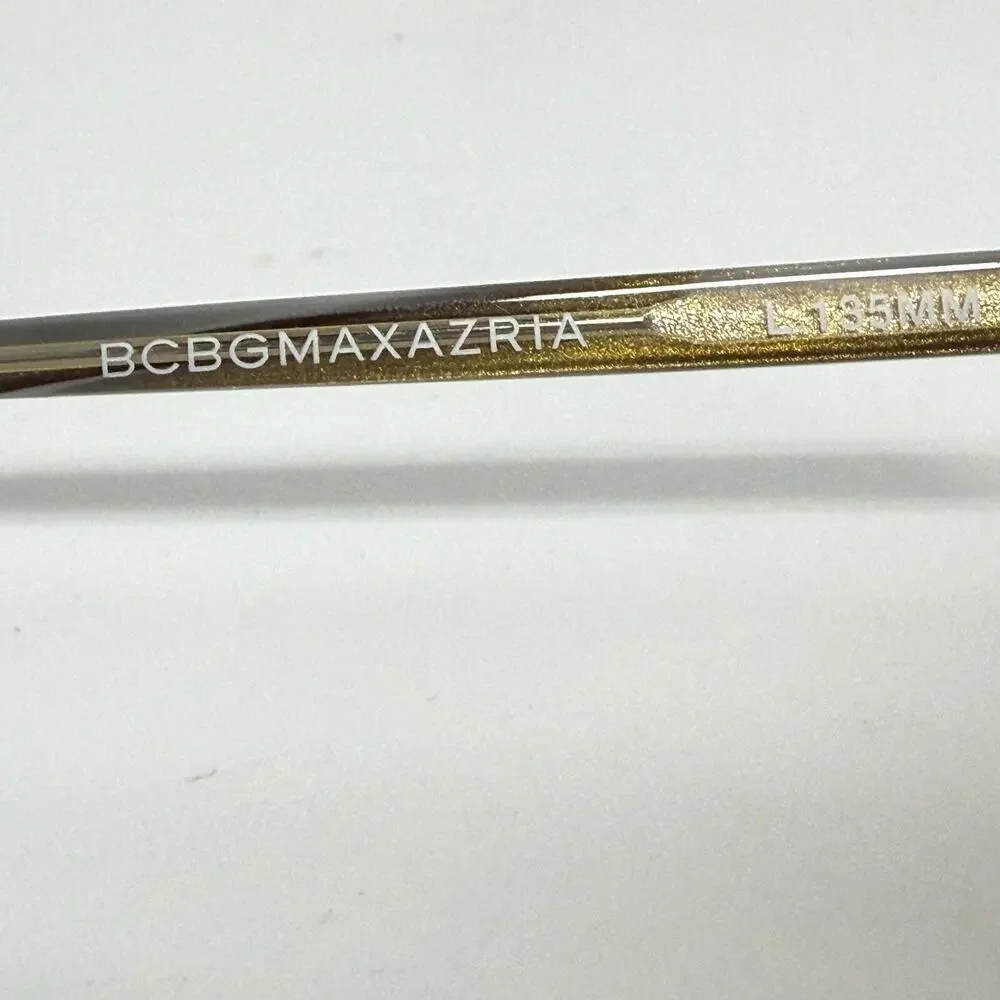 BCBGMAXAZRIA BEWILDER‎ Brown Laminate Sunglasses Frame 57-16-135 H17814